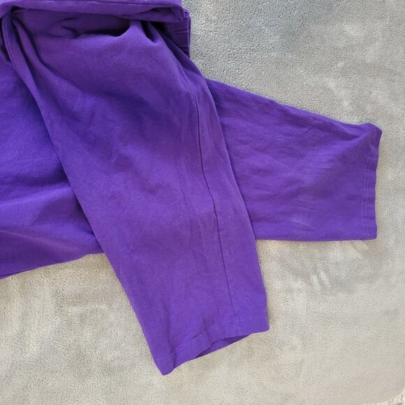 Woman Within Womens Pants 6X Plus Pull On Purple Comfort Waist sl29e - Picture 4 of 9